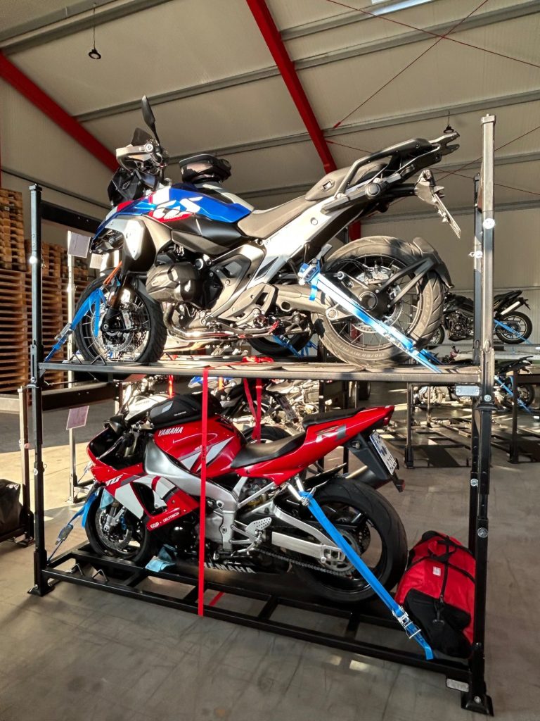 Motorradtransport-Gestell Motorradtransport-Gestell